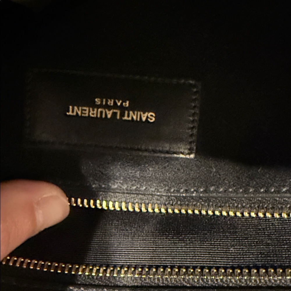 Saint Laurent Black Satchel Bag - Picture 7 of 7